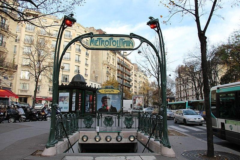 métro gambetta