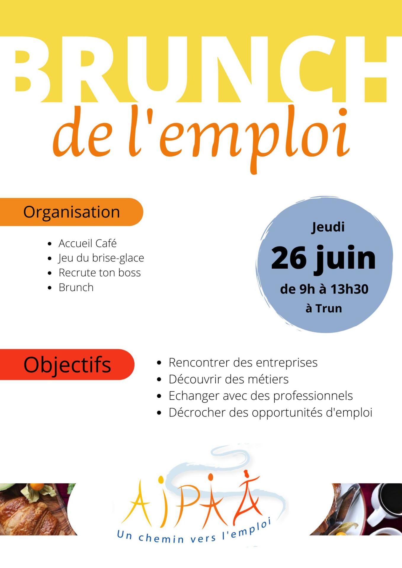 Brunch de l emploi juin 2025